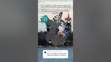 Top comment claims a state! | Part 10 | ItaliaMapping #fypシ゚viral #mapping #mapper #geography #map