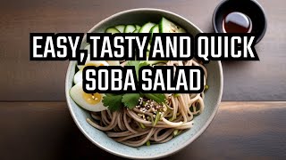 Soba noodle salad with Asian pear and home-made cucumber and daikon pickles. by The Eclectic Chef 30 views 3 months ago 3 minutes, 41 seconds