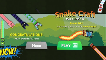Snake io. NEW EVENT GAME PLAY NEW BOSS SKIN UNLOCK #snakeio #snakeiovideo #iogames