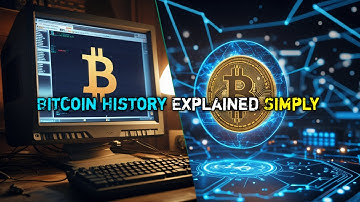 Bitcoin History Explained Simply 🧠  From 2009 to Today!