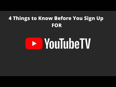 Four Things to Know Before You Sign Up for YouTube TV