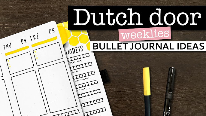 Bullet Journal Weekly Spread Ideas 💜 Bujo weekly layouts
