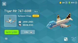 Block Craft 3D: Crafting Game #2939 | Airplane 🛩 screenshot 2