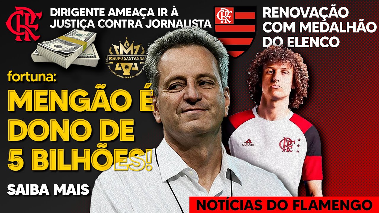 Flamengo prepara a saída de cinco jogadores do elenco; medalhão