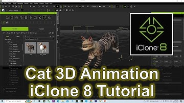 Cat 3D Animation Tutorial | #iclone 8 #3DAnimation #Cat #Tutorial