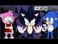 Movie Sonic & Amy Meet Dark Sonic! (VR Chat)