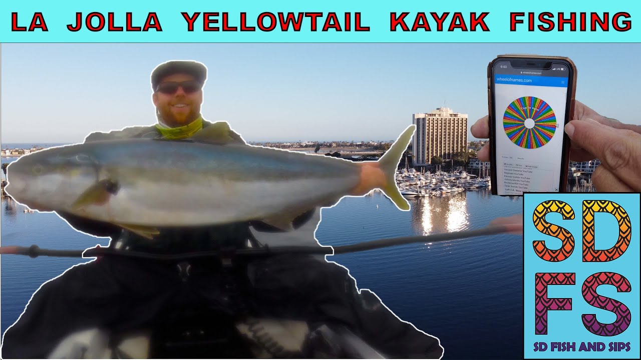 San Diego Kayak Fishing La Jolla Yellowtail Trip Giveaway and