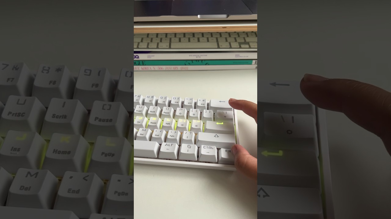 Super cheap dual connection mechanical keyboard. 