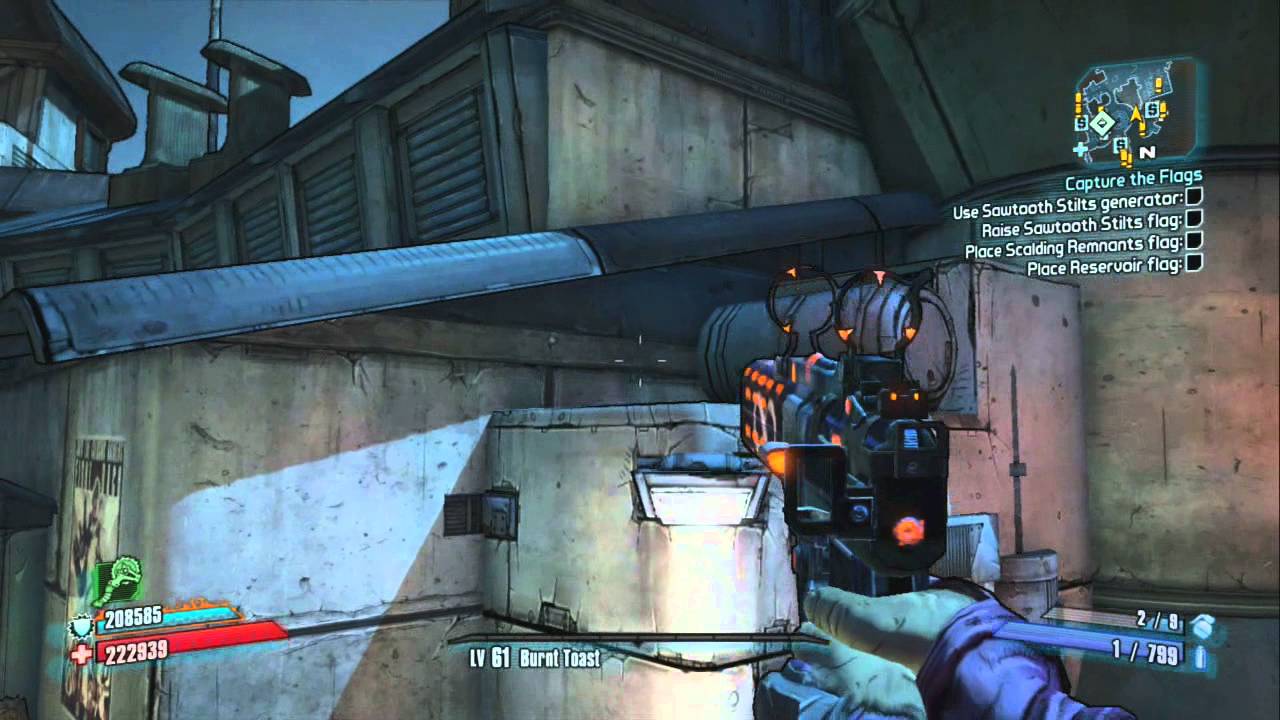 Borderlands 2 Sanctuary and Flamerock Reffuge Vault SymbolsContains