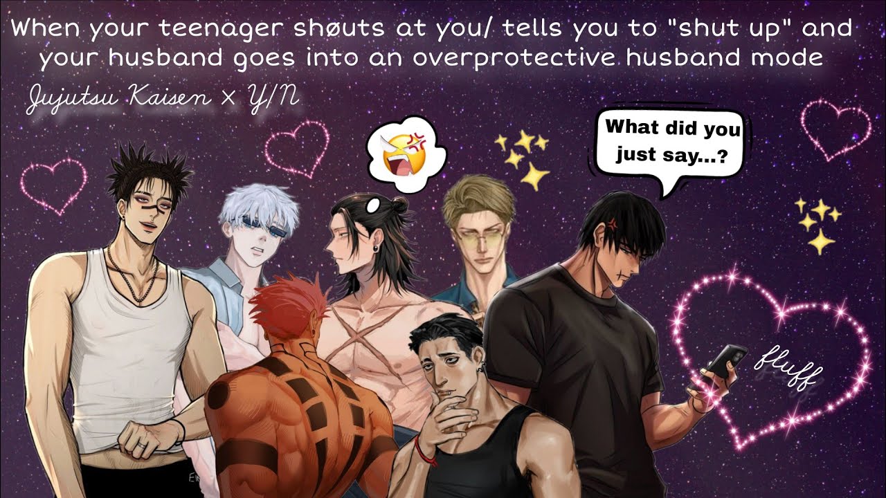 Your teenager sh0uts at you/tells you to shut up, and your husband becomes overprotective of you 