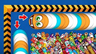 Wormate.io Best Trolling Pro Never Mess With Tiny Snake Epic Wormateio Funny/Best Moments!   screenshot 2