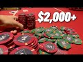 ALL IN with TOP SET in Very FIRST Hand! Poker Vlog at the Aria!