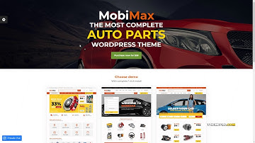 Mobimax - Auto Parts WordPress Theme + WooCommerce Shop      Randolph