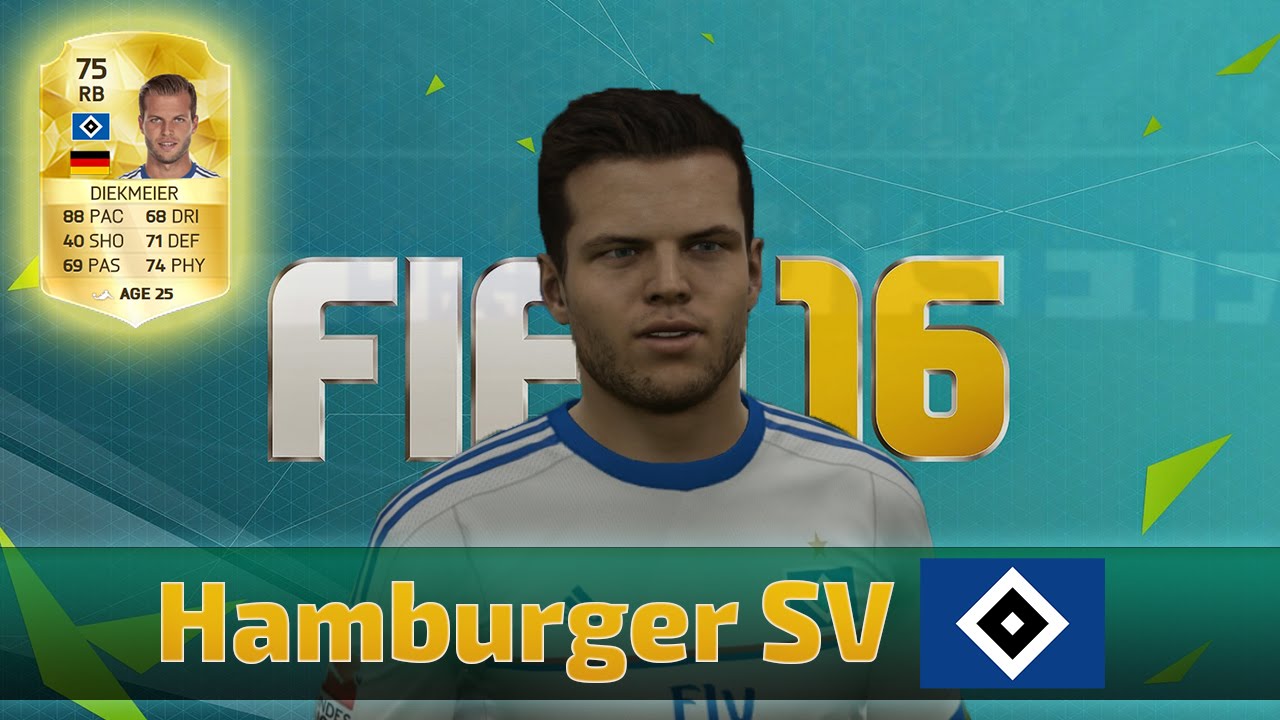 FIFA 16 | Faces | Hamburger SV