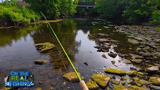 Creek Fishing Before The Storm Fronts With Paddle Tail Swimbaits