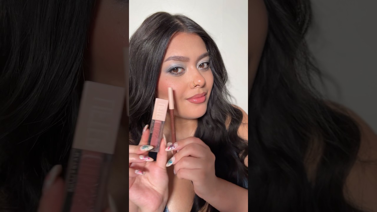 Drugstore lip combo😍Maybelline Lifter Liner “02 Let’s Bounce” Lifter Gloss “004 Silk” 