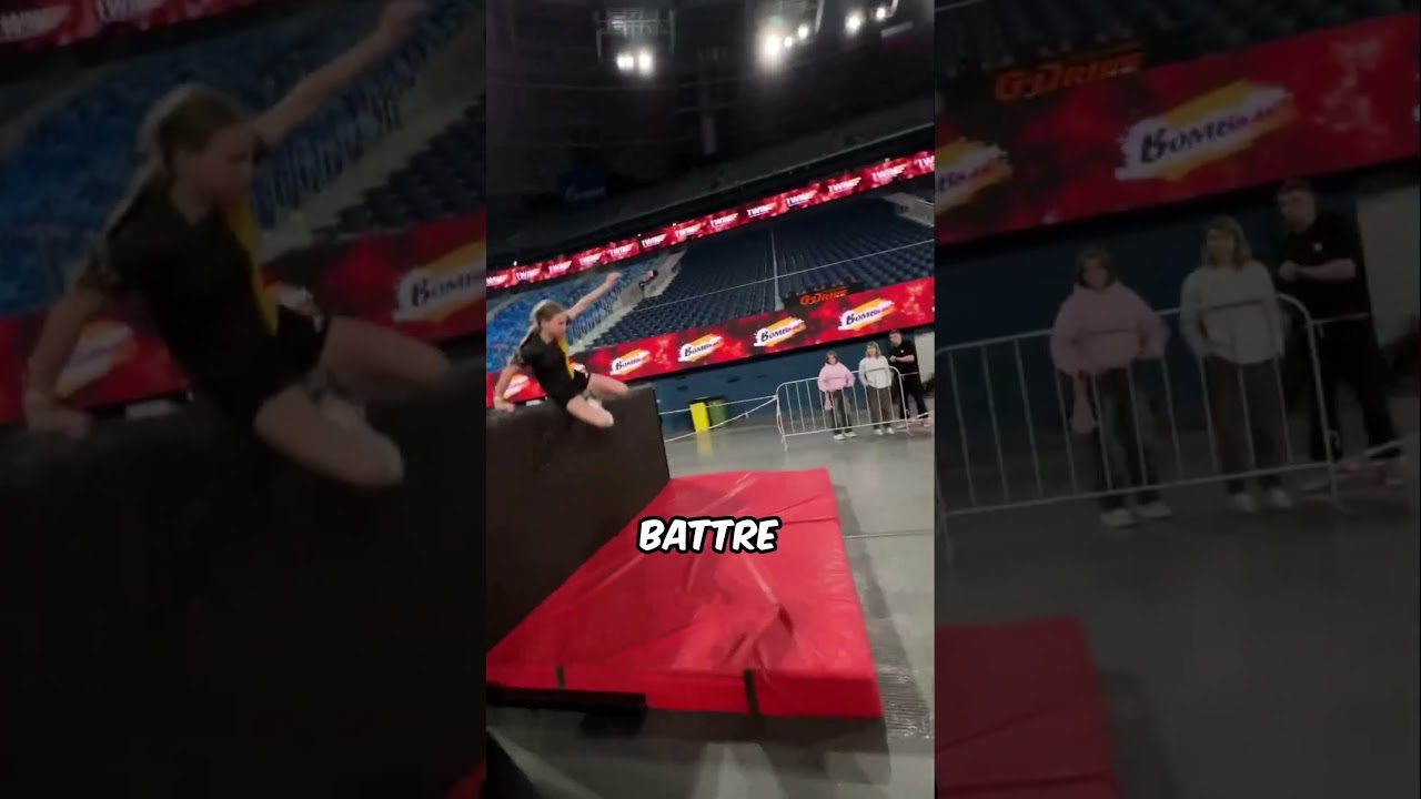 Cette gamine est super forte, elle écrase n'importe qui ​😵​😲​