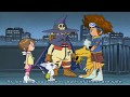 Digimon Adventure Tai And Kari Meets Gatomon And Wizardmon Digimon Adventure Tai And Kari Meets Gatomon And Wizardmon