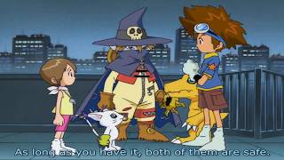 Digimon Adventure Tai and Kari Meets Gatomon and Wizardmon