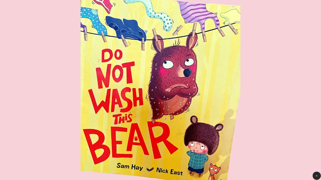 DO NOT WASH THIS BEAR Full story (Kids books read aloud by the Odd Socks Nanny family)