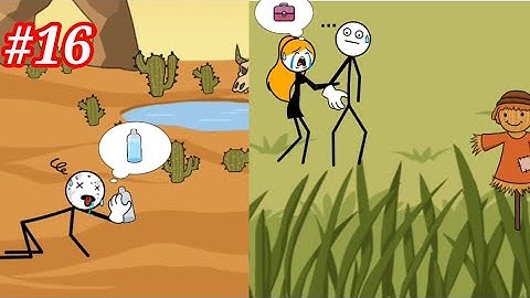 Thief Puzzle - Funny Stickman Brain Puzzle Game - All Levels Gameplay Walkthrough Android, iOS #16