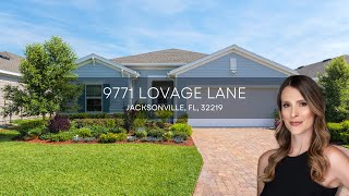 VIDEO TOUR | 9771 LOVAGE LANE, JACKSONVILLE, FL