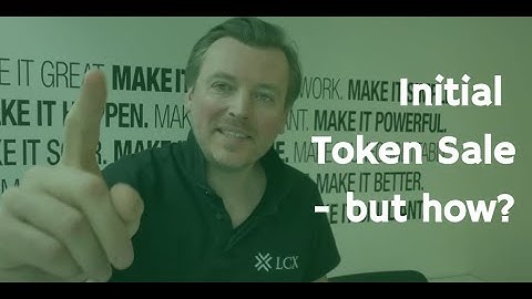 How to do an initial token offering - the legal way? $LCX Community Update