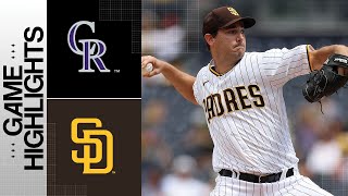 Rockies vs. Padres Game Highlights (9\/20\/23) | MLB Highlights