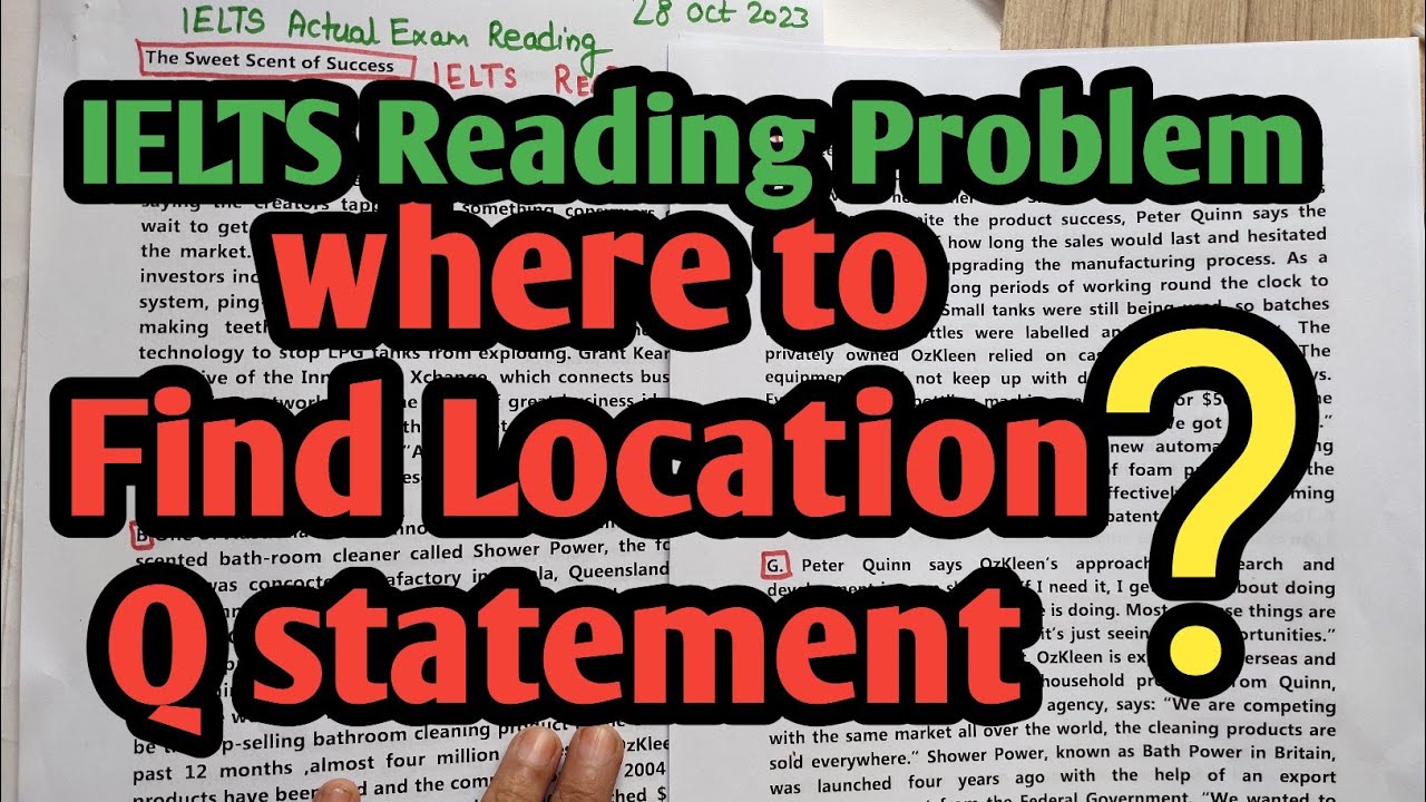 ielts reading tips and tricks| How to find Location of IELTS reading ...