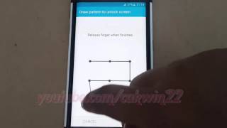 Android : How to Change Lock Screen as Pattern in Samsung Galaxy S6 screenshot 4