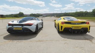 Ferrari 488 pista vs. mclaren 720s ...