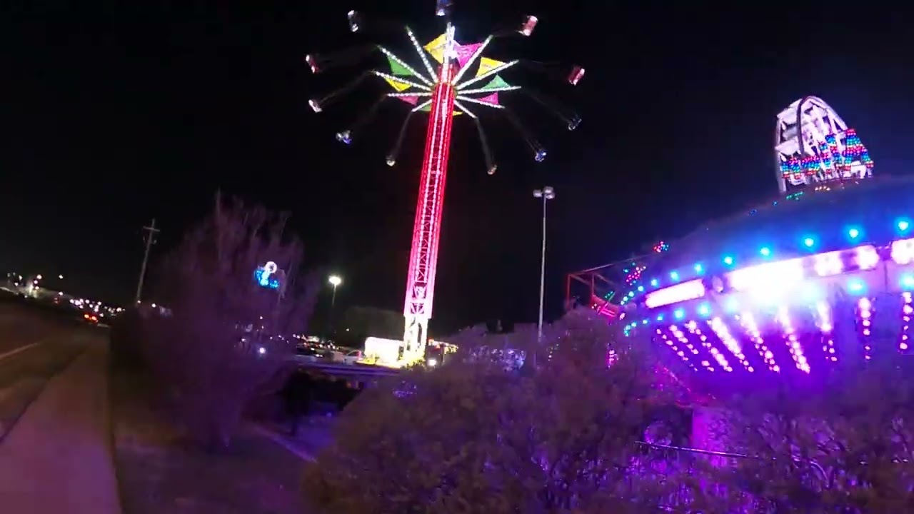 Ambience of night in front of Irving Mall Irving , Texas USA