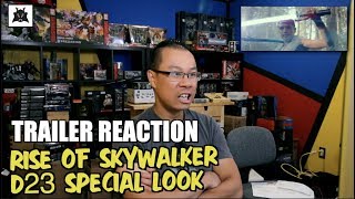 Star Wars The Rise of Skywalker D23 Special Look REACTION by Alex Yu
Check out the D23 Special Look of The Rise of Skywalker (link below):
https://www.youtube.com/watch?v=3n1T3HxHd7Y
#RaginRoninReview
Like The Ragin Nation Facebook Page
http://tinyurl.com/3k8baqj
Check out my photos on Instagram:
http://instagram.com/theraginnation
Follow The Ragin Nation on Pinterest
http://pinterest.com/theraginnation/
Follow my tweets on Twitter @raginnation
http://twitter.com/raginnation
BlogTV LIVE Webcast link
http://www.blogtv.com/people/raginronin
To order All Access Member Pass, T-Shirt or Slap Bracelet e-mail me at raginnation@gmail.com
Royalty free background music Electronic Electronic provided courtesy of Audio Blocks
The intro music was produced by my friend Paul Martone
There is no actual name for the song yet, he just called it Song 3
It was produced using Avid Pro Tools. Here is the User License below:
http://tinyurl.com/7ahnxov
Intro graphic created by kenneth04123
http://www.youtube.com/user/kenneth04123 Star Wars The Rise of Skywalker D23 Special Look REACTION by Alex Yu