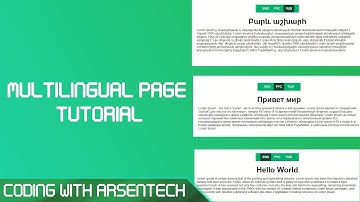 Add Language Switcher | Multilingual Page in JavaScript