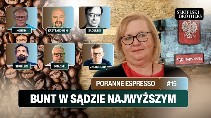 Poranne espresso #15 / Sekielski & Omachel / Kontek, Krzyżanowski, Sadurski