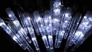 LEDイルミネーションつらら形ホワイト