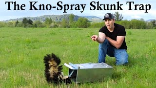 I Got Sprayed By A Skunk Testing Out The KnoSpray Skunk Trap. Mousetrap Monday