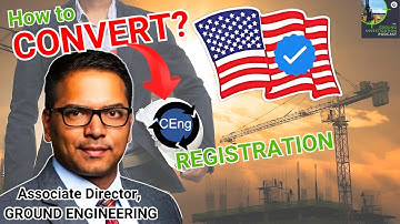 Successful Geotechnical Engineer REVEALS How to Become International Chartered Engineer | US Process