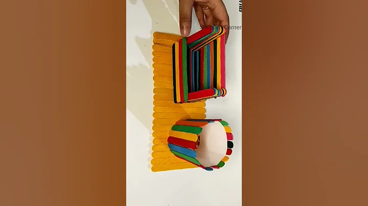 Icecream Sticks Mobile Stand | Diy Pen Stand #shorts #youtubeshorts #viralshorts #viralvideo