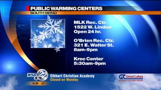 Public warming centers open