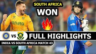 India vs South Africa ICC T20 CRICKET WORLD CUP 2026 Ball By Ball Highlights