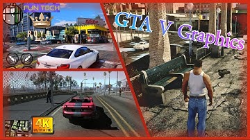 GTA SA Retextured Graphics|Remastered Graphics|GTA V Graphics Reborn|Android& PC| Fun Tech Royal