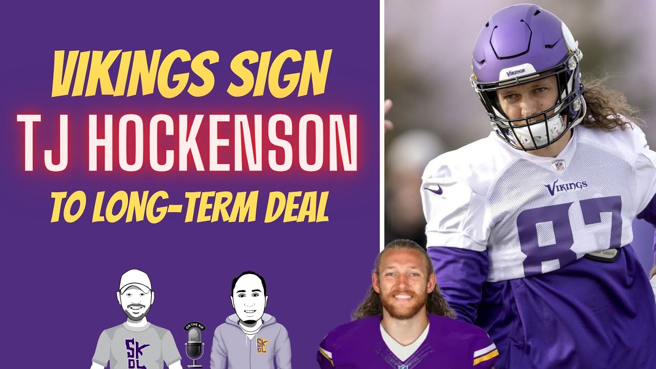 Vikings Agree to Terms with Tight End T.J. Hockenson on Contract ...