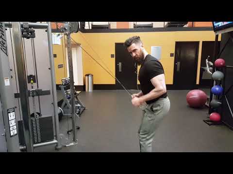 English Coach - Cable Cross Tricep Extension
