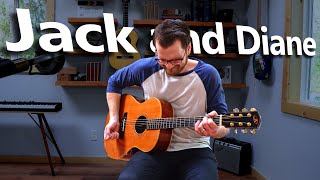 Video thumbnail of "Jack and Diane || Solo Acoustic Cover (John Mellencamp)"