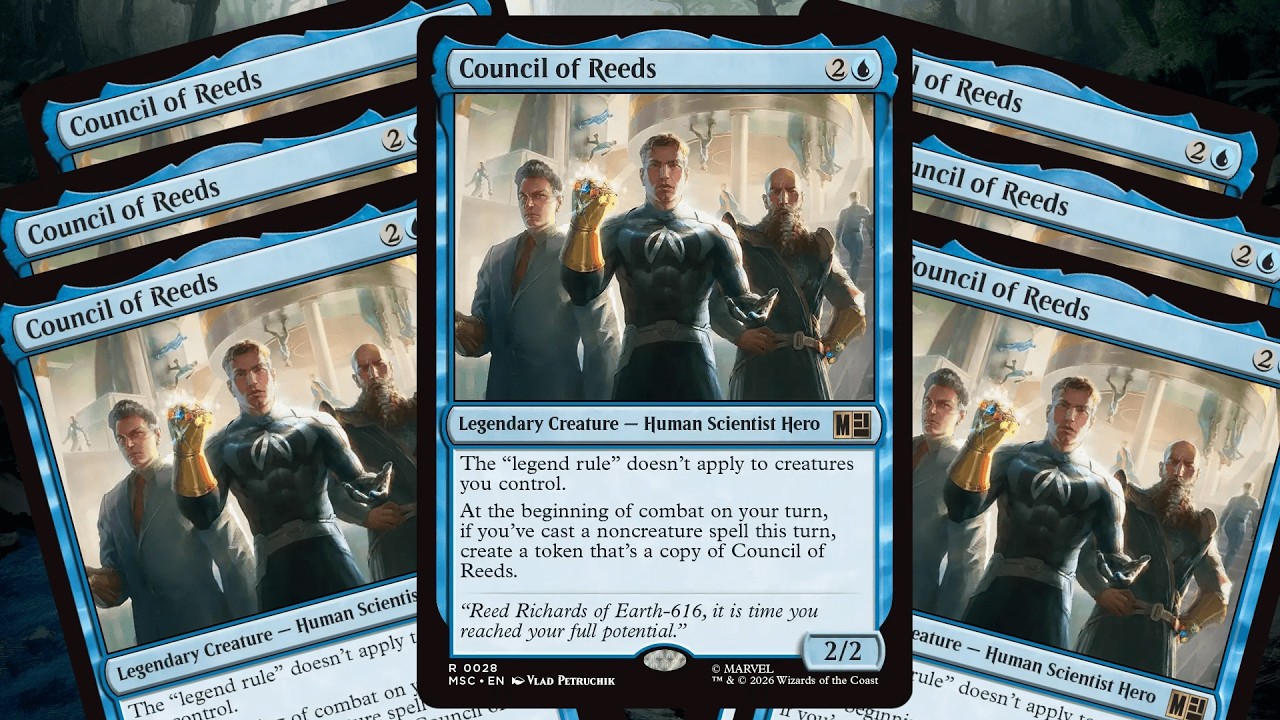 SO. MANY. REEDS. Legacy Council of Reeds MTG - YouTube