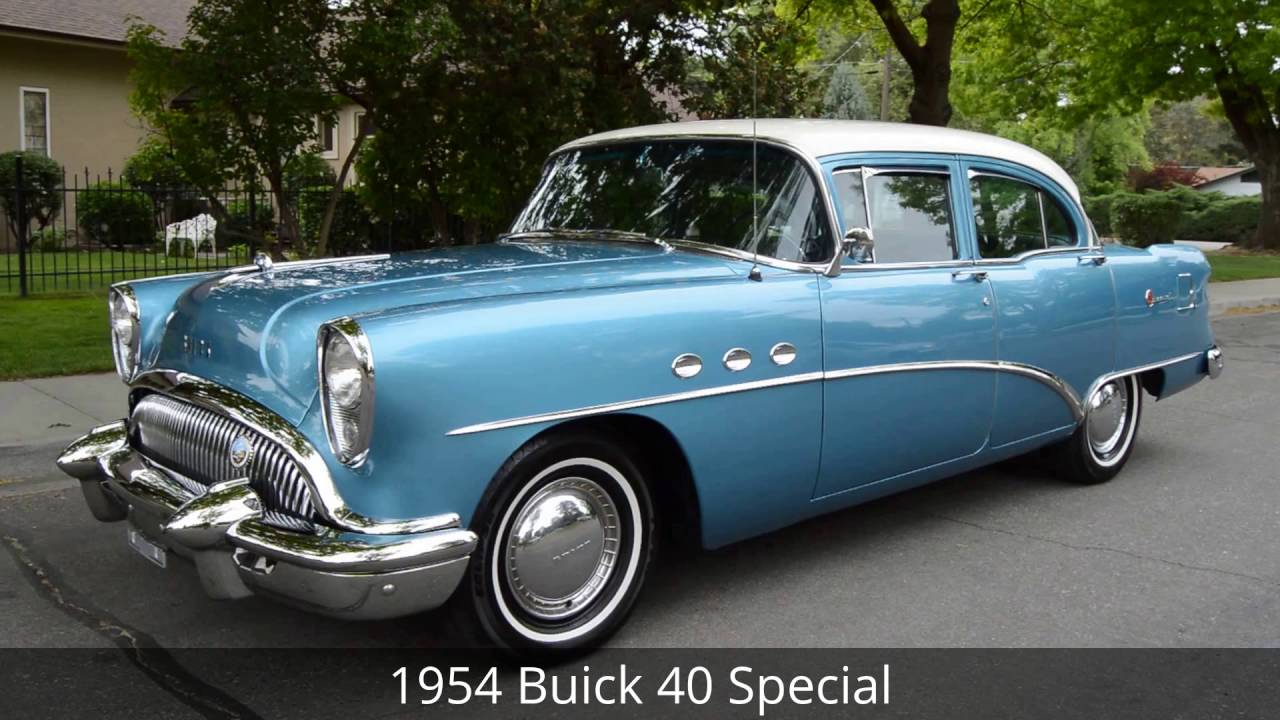 1954 Buick 40 Special Ross's Valley Auto Sales Boise, Idaho YouTube