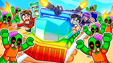 Building The Most OVERPOWERED ARMORED TRAIN In Roblox DEAD RAILS!
