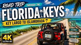 Driving the Overseas Highway 🌴 | Key Largo to Islamorada | Florida Keys Scenic Drive in 4K