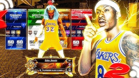 Finally My LEGEND Playmaking Glass Cleaner Is A 99 Overall And He Is A DEMIGOD! BEST BUILD NBA 2K20!